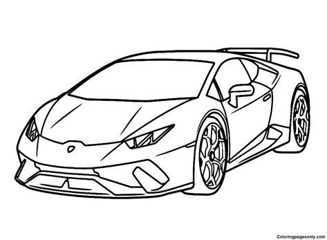 Lamborghini Coloring Pages, Black Hair Pale Skin, Lamborghini Models, Sports Drawings, Color Drawing Art, Cars Coloring Pages, Color Drawing, Liberty Walk, Lamborghini Cars