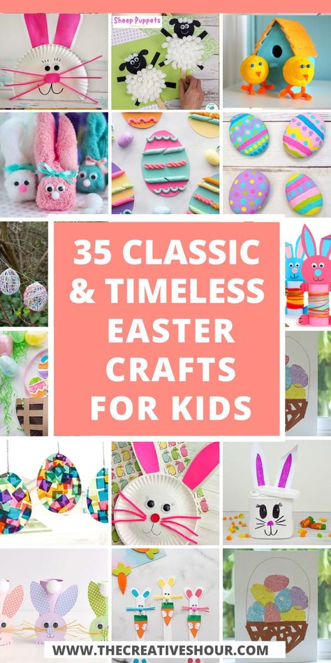 Discover delightful Easter crafts for kids that are easy, quick, and perfect for Sunday School or preschool activities. Engage young minds with these Christian-themed, Bible-inspired DIY projects. #EasterCrafts #KidsCrafts #SundaySchool Children's Church Crafts, Easter Books, Easy Easter Crafts, Easter Bunny Eggs, Easter Egg Crafts, Cute Easter Bunny, Paper Roll Crafts, Popsicle Stick Crafts, Egg Crafts