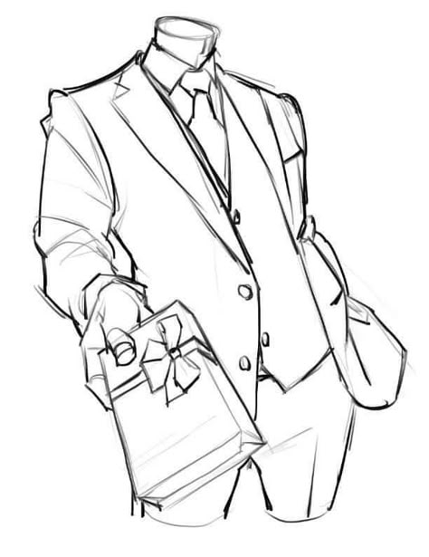 Business Man Drawing Reference, Person In Suit Drawing, Suit Sketch Drawings, How To Draw A Suit, Suit Drawing Reference, How To Draw Butterfly, Draw Butterfly, Butterfly Step By Step, Tutorial On Drawing