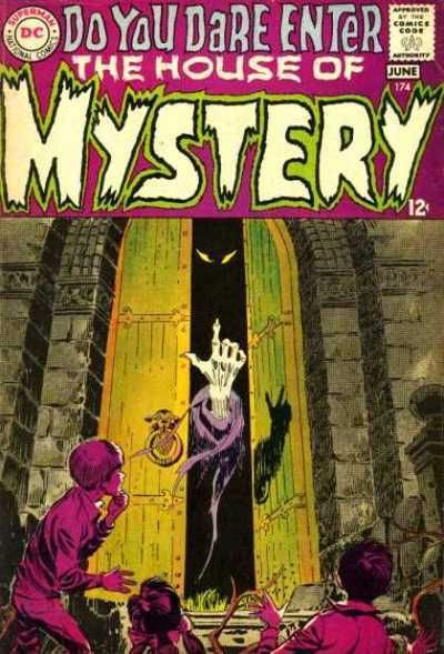 House of Mystery #174 - The Wondrous Witch's Cauldron (Issue) House Of Mystery, Scary Comics, Creepy Comics, Horror Fiction, Horror Monsters, Horror Themes, Retro Horror, Old Comics, Vintage Comic Books