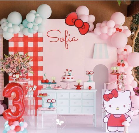 Hello Kitty Decorations Birthday, Hello Kitty Party Decorations, Hello Kitty Backdrop, Hello Kitty Birthday Party Decorations, Hello Kitty Birthday Decorations, Hello Kitty Birthday Party Ideas, Hello Kitty Birthday Theme, Hello Kitty Theme Party, Hello Kitty Birthday Cake