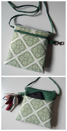 Cross Body Bag Pattern Free Sewing, Cross Body Bag Pattern Free, Cross Body Bag Pattern, Cross Body Sling Bag, Modern Bag, Bag Patterns To Sew, Bags Tutorial, Purse Patterns, Sewing Projects For Beginners