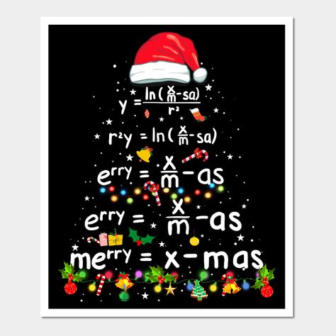 Math Teacher Christmas Door, Christmas Charts For School, Teacher Door Decorations, Door Decorations Classroom Christmas, Christmas Charts, Geometry Math, Math Design, Math Teacher Humor, Education Student