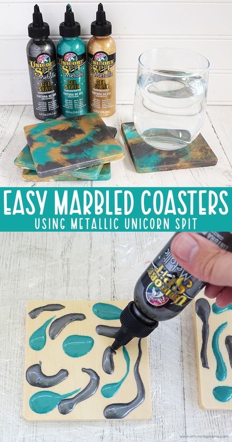 Unicorn Spit On Metal, Unicorn Spit Projects Tutorials, Unicorn Spit Projects, Unicorn Spit Furniture, Unicorn Spit Ideas, Unicorn Spit Stain, 2023 Crafts, Unicorn Spit, Group Crafts