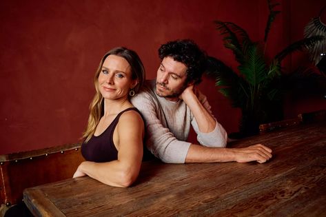 Adam Brody and Kristen Bell on playing lovers in 'Nobody Wants This' - Los Angeles Times Best Restaurants In La, Adam Brody, East La, Letter To The Editor, High School Sports, Tv Couples, Kristen Bell, Book Stands, Recipe Images