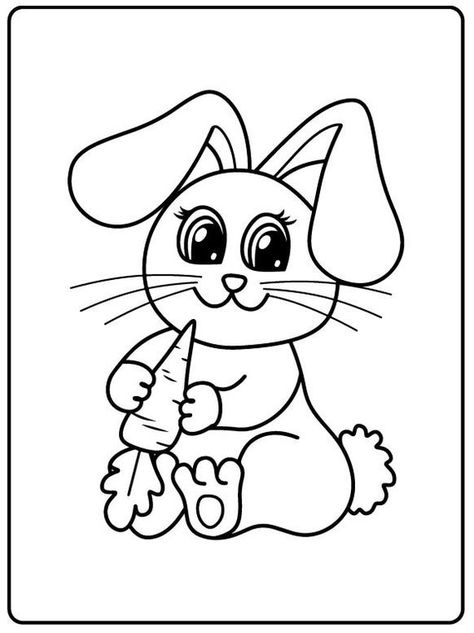 Printable Easter Coloring Pages, Drawing Bunny, Candyland Board Game, Rabbit Coloring, Animal Pictures For Kids, Easter Classroom, Easter Arts And Crafts, Easter Preschool, Easter Coloring