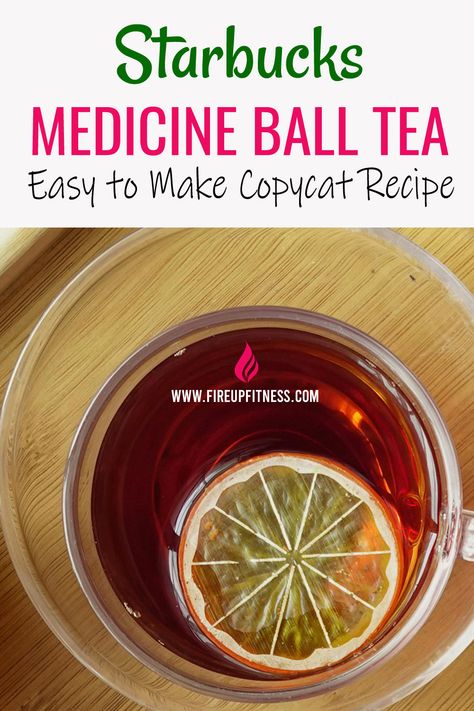 How to Make Copycat Starbucks Medicine Ball Tea at Home Medicine Tea Recipe, Mint Green Tea Recipe, Copycat Starbucks Medicine Ball Tea, How To Make A Medicine Ball Starbucks, Medicine Ball Recipe Starbucks, Starbucks Cold Tea Drinks, Diy Starbucks Medicine Ball Tea, Starbucks Medicine Ball Tea Recipe, Starbucks Medicine Ball How To Order