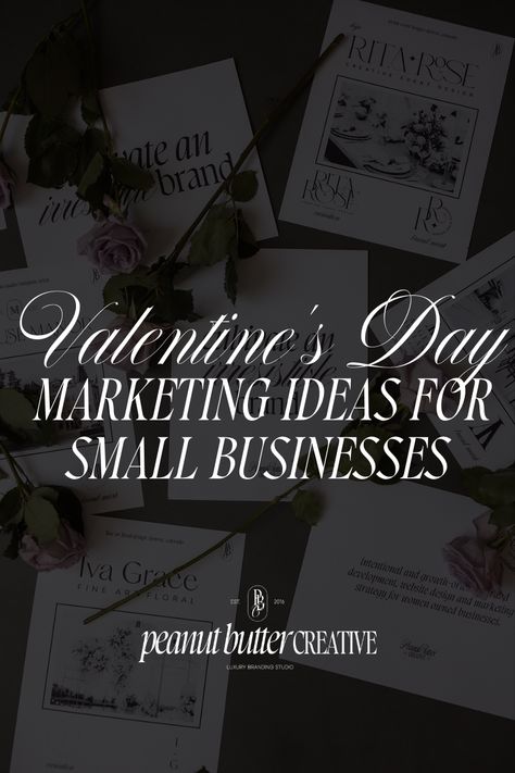 BLOG POST | Marketing around a holiday or season can be effective for bringing in extra business when done strategically. With this in mind, we can’t help but share our top Valentine’s Day marketing ideas that could work for your small business. small business | entrepreneur | marketing | branding Valentines Small Business Ideas, Valentines Day Small Business, Valentine’s Day Small Business Ideas, Valentines Day Marketing Ideas, Realtor Valentines Day Marketing, Valentines Day Campaign Marketing, Love Month, Love Is An Action, Small Business Inspiration