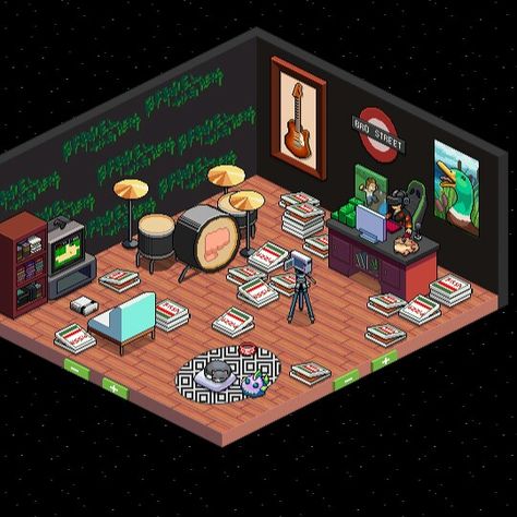 Pewdiepie: Tuber Simulator - Decided to recreate my own room..I also could create a pizza box fort in my living room... Tuber Simulator, Box Fort, My Own Room, Simulator Room, Own Room, Pizza Box, My Living Room, Pewdiepie, A Pizza