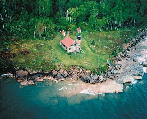 Lighthouses of the Apostle Islands Apostle Islands National Lakeshore, Apostle Islands, Lake Superior, Island Life, Lighthouse, Around The Worlds, Lake, Water