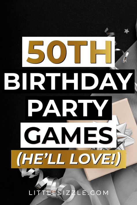 Make his 50th birthday extraordinary with our fun 50th birthday party games for him! These games and keepsakes, like Birthday Wishes cards, Favorite Memory Cards, Who Knows The Birthday Boy Best and Would He Rather add excitement and meaning to the celebration. Get ready for a memorable 50th birthday party. Click through to download and print today! 50th Birthday Party Games For Men, 50th Birthday Decoration Ideas For Men, Male 50th Birthday Party Ideas For Men, Would He Rather, 50th Birthday Surprise, 50th Birthday Games, 50th Birthday Party Ideas For Men, 50th Birthday Party Games, 50th Birthday Centerpieces