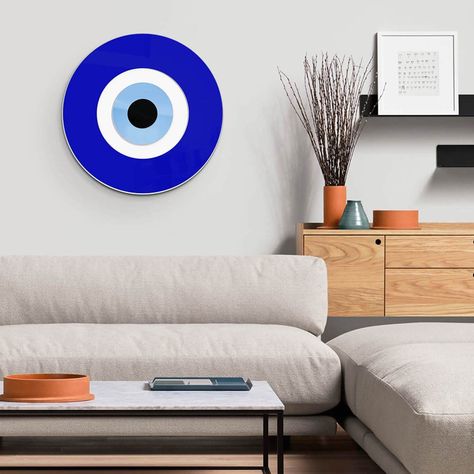 Evil Eye Wall Hanging, Apartment Needs, Dorm Room Bedding, Eye Decor, Evil Eye Design, 3d Wall Decor, Wall Ornaments, Accent Wall Decor, 3d Wall Art