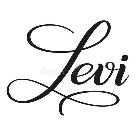 Levi. Black isolated script. Vector. Calligraphic spelling of the name for greet #Sponsored , #Sponsored, #ad, #Black, #script, #spelling, #isolated Levi Tattoo Name, Levi Name Tattoo, Levi Name, Levi Tattoo, Best Fonts For Logos, Tattoo Name Fonts, Invitation Business, Hipster Fonts, Cursive Tattoos