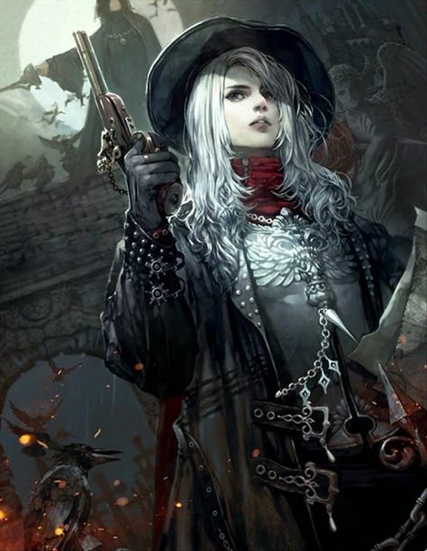 Female Assassin, Manga Japan, Art Female, Vampire Hunter, 다크 판타지, Male Character, Art Manga, Fantasy Warrior, Arte Fantasy