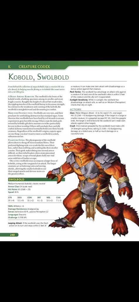 Kobold Dnd 5e, Kobold Dnd, Kobold D&d, Dnd Kobold, Kobold Press, Dnd Enemies, Homebrew Monsters, 5e Monsters, Rpg Creatures