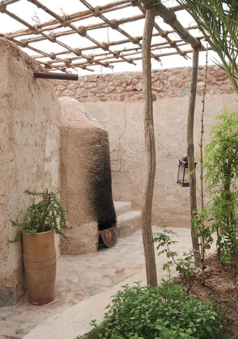 A Moroccan Retreat With a French Minimalist Spin - WSJ Mallorca House, Studio Ko, Ibiza Restaurant, Gili Meno, Goat Shed, Moroccan Garden, Moroccan Houses, French Minimalist, Home Outside