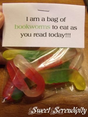 This list of book club favors is full of fun and quirky ideas for bookworms and friends who love to read. Book Exchange Party Ideas, Bookworm Snack, Reading Methods, Faith Lessons, Book Drive, Testing Encouragement, Classroom Incentives, Afternoon Snack, Friday Afternoon