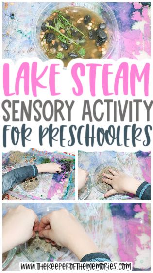 Spring Preschool Theme, Spring Theme Preschool, Sensory Activities For Preschoolers, Steam Activity, Lake Theme, Lake Activities, Preschool Science Activities, Spring Preschool, Steam Activities