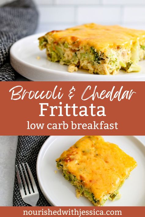 Prepare a delicious Meal Prep Broccoli and Cheddar Frittata that's low carb and gluten free. Made with simple ingredients like 12 eggs, fresh broccoli, and cheddar cheese, this oven-baked dish is perfect for breakfast or brunch. The added cottage cheese makes it extra creamy and gives it more protein. Easy to make in a 9x13 pan, this frittata is a great option for busy mornings or to make ahead for the week. Enjoy a healthy and flavorful meal that's ready when you are. Broccoli Cheddar Frittata, Meal Prep Broccoli, Cheddar Frittata, Baked Dish, Broccoli And Cheddar, Cottage Cheese Eggs, Delicious Meal Prep, Low Carb Recipe, Fresh Broccoli