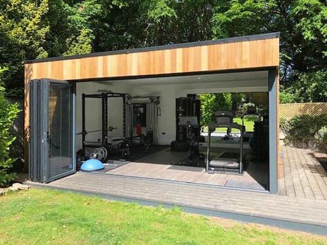 Garden Annexe, Outdoor Home Gym, Gym Shed, Bespoke Garden, Garden Gym, Backyard Gym, Dream Home Gym, The Garden Room, Home Gym Garage