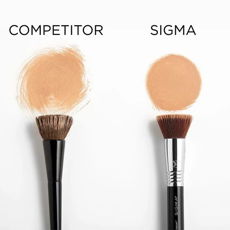 There’s a reason why Sigma brushes are the industry’s number one brush. Each part of their brushes are meticulously designed for quality and performance. The patented Sigmax fibers help smooth out and apply makeup to a skin like finish. They’re bacteria repellent and have a FREE 2 year warranty! . . #sigmabrushes #foundationbrush #makeupbrushes #sigmabeauty #veganbrushes #foundationbrush #f80 #blendingbrush Makeup Brush Guide, Sigma Brushes, Brush Guide, Airbrush Foundation, Makeup Brushes Guide, Foundation Shade, Kabuki Brush, Foundation Shades, How To Apply Foundation