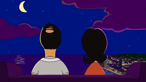 Bobs Burgers Bob And Linda, Bobs Burgers Stills, Bobs Burgers Screencaps, Bob And Linda, Burger Icon, Bobs Burger, Romanticizing School, Spotify Covers, Bob's Burgers