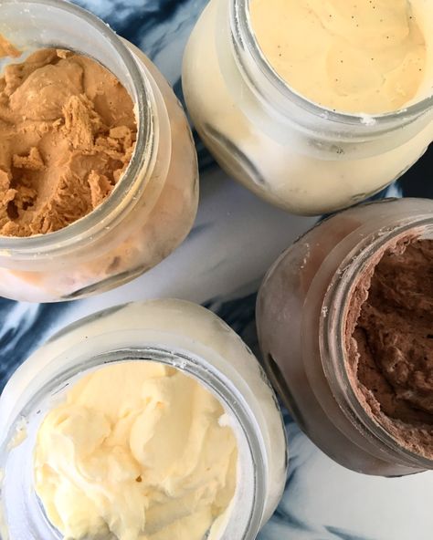 Western Theme Party Food, Western Party Foods, Ice Cream Mason Jars, Mason Jar Ice Cream, Jar Ice Cream, Low Carb Ice Cream, Keto Ice Cream, Western Food, Meals In A Jar