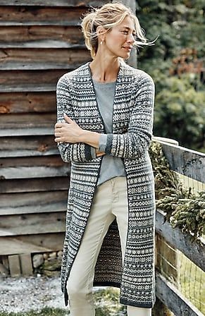 New Sweaters, Pullovers & Cardigans for Women | J.Jill J Jill Outfits, Jjill Outfits, Beige Jeans, Pullover Cardigan, Light Weight Sweater, Playing Dress Up, Wearing Black, Fair Isle, Cardigans For Women