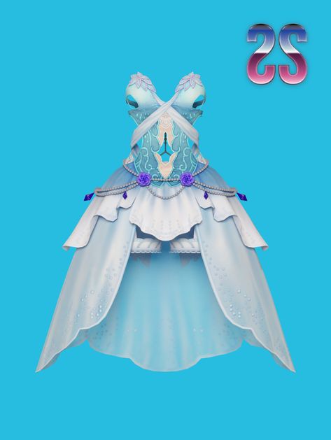 DOWNLOAD: DOAXVV Bouquet Lithianthus | Simsonico sur Patreon Sims 4 Cc Puffy Dress, Poofy Dress, Ice Dresses, Puffy Dresses, Fantasy Dresses, Sims House Design, Ts4 Cc, Sims 4 Cc Furniture, Water Design