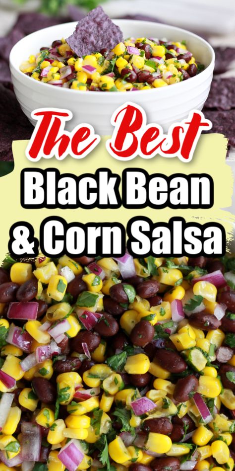 Pig Shots, Bean Salsa Recipe, Black Bean And Corn Salsa, Corn Bean Salsa, Black Bean Corn Salsa, Corn Salsa Recipe, Black Bean And Corn, Black Bean Corn, Black Bean Salsa