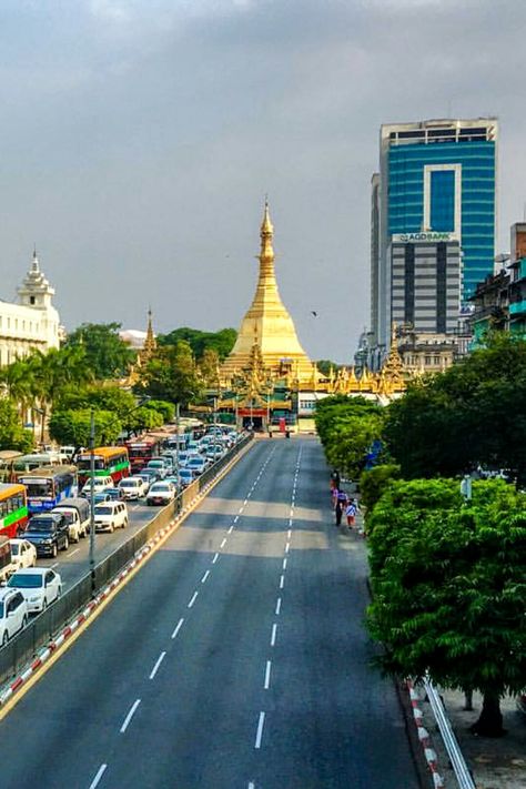 Yangon, Myanmar. Myanmar သကြန်, Bogyoke Aung San, Myanmar Aesthetic, Myanmar Pagoda, Myanmar Places, Myanmar Photo, Myanmar Yangon, Monywa, Myanmar Flag