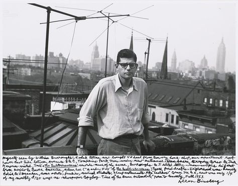 Beat Memories - Photographs by Allen Ginsberg | LensCulture Reed College, Berenice Abbott, Allen Ginsberg, Beat Generation, Robert Frank, Family Photo Album, James Joyce, Jack Kerouac, History Of Photography