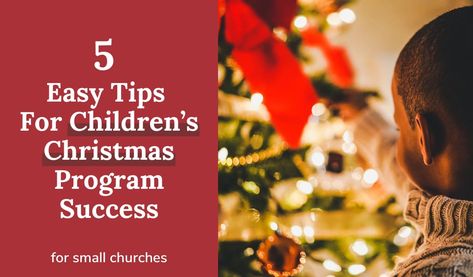 If you're looking for a better way to produce a Christmas Program in your small church children's ministry, here are 5 easy tips for success! Christmas Programs For Small Churches, Christmas Program Ideas, Nativity Ideas, Sign Language For Kids, Christmas Service, Kids Singing, Christmas Program, Christmas Church, Church Ministry