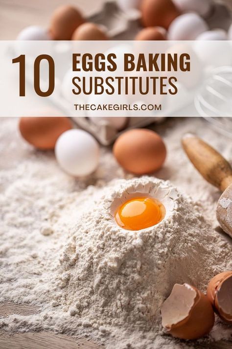 Egg Substitutes for Baking Egg Replacement In Baking, Egg Substitutes, Egg Substitute In Baking, Home Bakery Business, Egg Replacement, Baking Hacks, Substitute For Egg, Home Bakery, Bakery Business