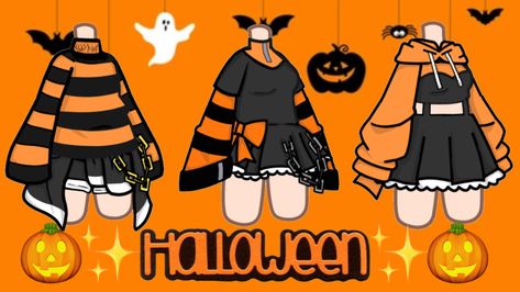 Gacha Life Outfits Halloween, Halloween Gacha Life Outfits, Halloween Gacha Club Outfits, Gacha Club Halloween Outfits, Gacha Halloween Outfits, Gacha Life Halloween Outfits, Gacha Base Poses Cute, Gacha Things, Ghost Costume