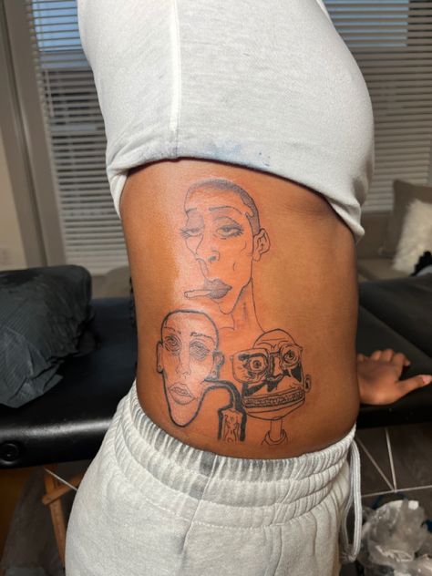 Neo Soul Tattoo, Simple Leg Tattoos, Soul Tattoo, Simple Tattoo Designs, Tattoos For Black Skin, Simple Tattoo, Neo Soul, Bad Decisions, Dope Tattoos