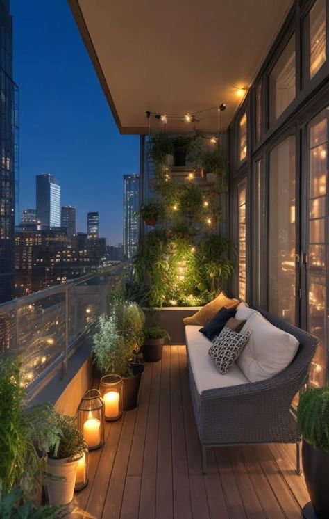 Varanda Aesthetic, Small Apartment Balcony Ideas, Condo Balcony, Balkon Decor, Balcony Design Ideas, House Balcony, Modern Balcony, Terrace Decor, Small Balcony Design