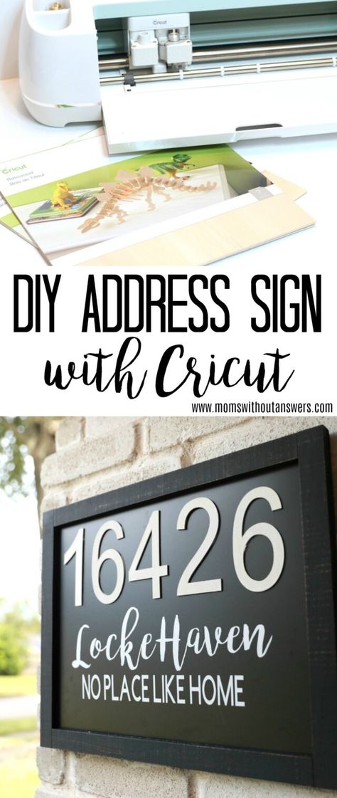 DIY Address Sign with the Cricut Maker- How to cut Basswood with the Cricut Maker Address Sign Ideas Cricut, Cricut Address Signs, Diy Address Sign Ideas, Basswood Projects, Address Sign Ideas, Diy Address Sign, Personalized Signs For Home, Cricut Projects Easy, House Letters