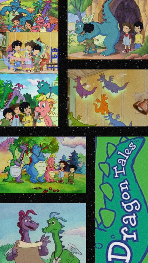 #dragontales #pbskids #animatedshuffle #wallpaper #madebyyuhma #kidsshow #nostalgia #childhood #childhoodnostalgia #fyp #shufflefyp #cute #aesthetic #cute #collageart Nostalgia Childhood, Dragon Tales, Pbs Kids, Aesthetic Cute, Cute Aesthetic, Collage Art, Favorite Tv Shows, Iphone Wallpaper