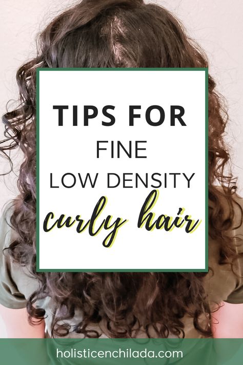 Low Density Curly Hair, Fine Curly Hair, Hair Curly, Curly Hair Tips, Curly Girl, Hair Tips, Top Tips, Wavy Hair, Density