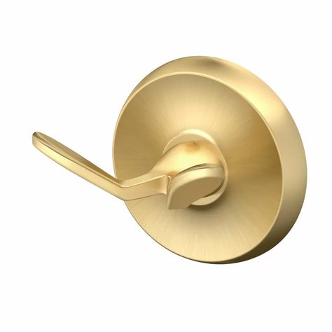 Gatco Designer II Wall Mounted Robe Hook & Reviews | Wayfair Vanity Shelves, Robe Hook, Metal Models, Towel Hooks, Bathroom Hardware, Brushed Brass, Towel Bar, Wall Hooks, Bathroom Accessories