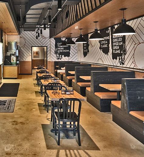 Bbq Restaurant Design, Restaurant Design Ideas, Restaurant Seating Design, Restaurant Table Design, Oak Restaurant, Custom Butcher Block, Pizzeria Design, Korean Bbq Restaurant, Restaurant Exterior Design