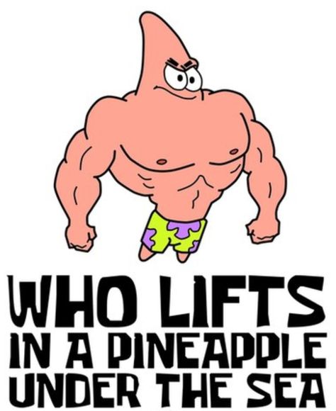 Spongebob Working Out, Spongebob Gym, Spongebob Workout, Gym Wear Brands, Dope Wallpaper, Gym Funny, Puns Funny, Kaos Oblong, Spongebob Birthday