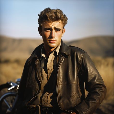 James Dean Aesthetic, James Dean Hair, Louis Aesthetic, 2025 Inspiration, Baby Boy Haircuts, Vampire Clothes, Romantic Classic, Jimmy Dean, Bad Boy Aesthetic