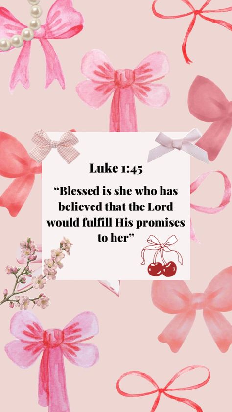 Luke 1:45 #biblestudy #luke #luke1 #biblegirl #bibleverses #biblequotes #bibleverse #god #faith Luke 1:45, Luke 1 45, Blessed Is She, Luke 1, Bible Study Verses, 1% Wallpaper, 2025 Vision, Bible Quotes, Bible Verse