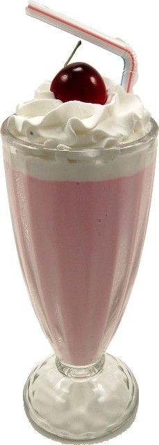 Cherry Milk Shake Glass fake ice cream USA - DecorCentral.com Fake Foods Cherry Milkshake, Cherry Milk, Fake Ice Cream, Food Strawberry, Kristina Webb, Pngs For Moodboards, Moodboard Pngs, Vanilla Milkshake, Milk Shake