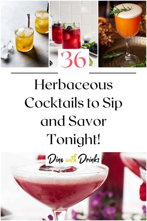 Collage of 4 herbaceous cocktails. Mixology 101, Cocktails To Try, Drink Up, Fresh Mint, Happy Hour, Cocktail Recipes, Spice Things Up, Mint, Drinks