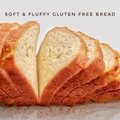 Glutenfree Bread, Gluten Free Bread Machine, Artistic Food, Gluten Free Sandwich Bread, Best Gluten Free Bread, Pain Sans Gluten, Pan Sin Gluten, Gluten Free Recipes Bread, Going Gluten Free