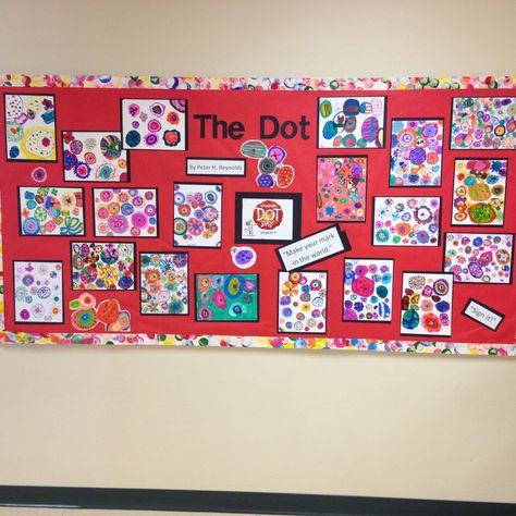 Art activities from a book, "The Dot"  by Peter Reynolds. The Dot Peter Reynolds, Time Connectives, Prek Art, Retelling Activities, Peter Reynolds, Story Retelling, The Dot Book, Art Unit, Mini Zen Garden