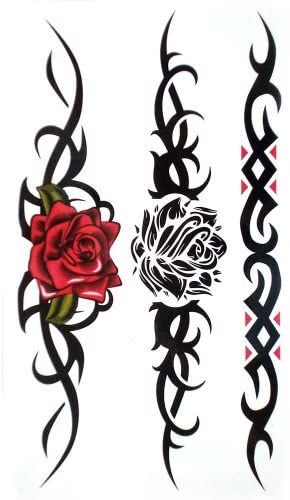 Easy Landscaping Ideas, King Horse, Rose Tattoos For Men, Rose Tattoos For Women, Temporary Tattoo Sleeves, Armband Tattoo Design, Vine Tattoos, Roses Drawing, Back Tattoo Women